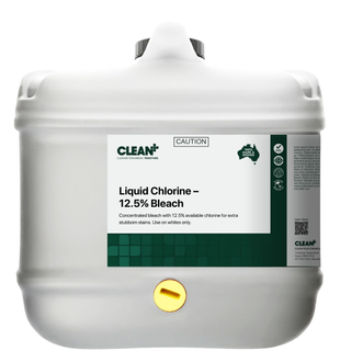 Clean Plus Liquid Chlorine Bleach 12.5% 15Lt