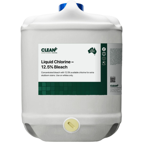 Clean Plus Liquid Chlorine Bleach 12.5% 20Lt