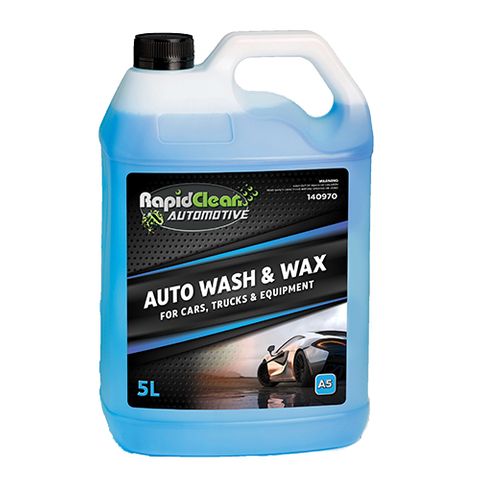 RapidClean Auto Wash and Wax 5L
