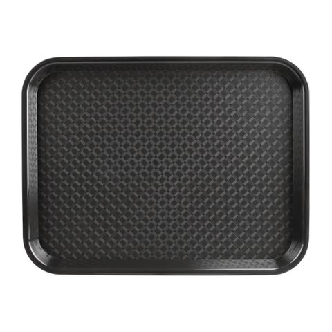 Olympia Kristallon Polypropylene Foodservice Tray 350 x 450mm Black