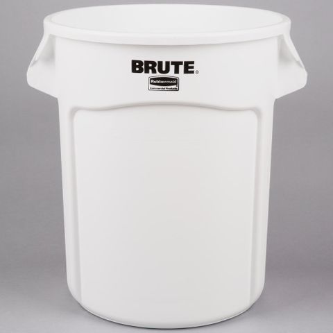 Rubbermaid Brute 76L Container NO LID White