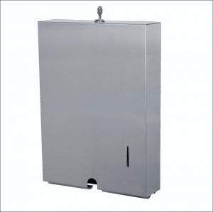 Paper Towel Dispenser SS Satin Slimline