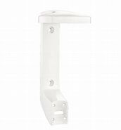 Press & Wash Single Bottle Bracket White (Self Adhesive)