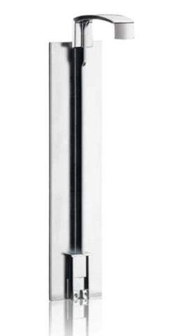 SmartCare Single Wall Bracket Chrome (Self Adhesive)