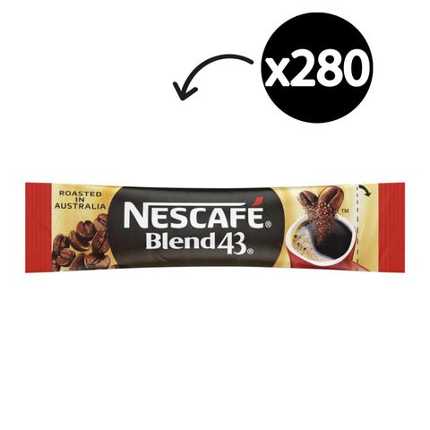 Coffee NesCafe Blend 43 1.7g Sticks Ctn 280