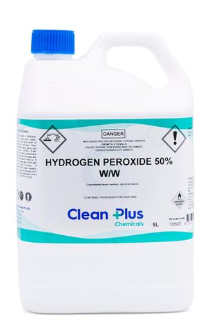 Clean Plus Hydrogen Peroxide 50% 15L