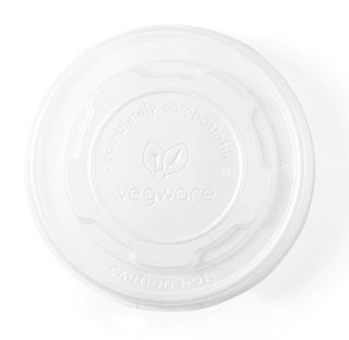 Vegware Portion Pot Lid PLA Suits SC-06 Slv50