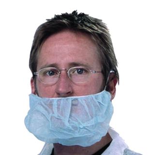 Beard Cover Single Loop Blue Ctn 500