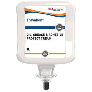 Deb Travabon Oil, Grease & Adhesive Protect Cream 1Lt