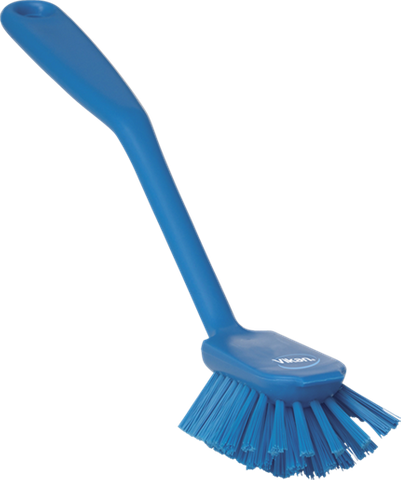Vikan Dish Brush 280mm Medium Blue