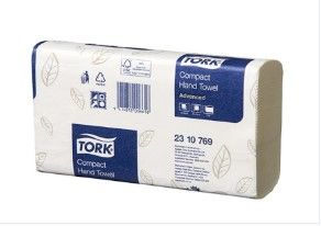 Tork Compact Hand Towel Advanced 26cm x 19cm 24 Ctn