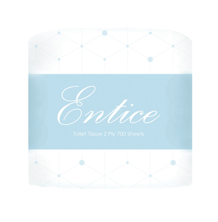 Entice Toilet Paper 2 Ply 700 Sheet Ctn 48