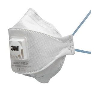 P2 Aura Flat Fold Particulate Respirator with Valve Ctn120