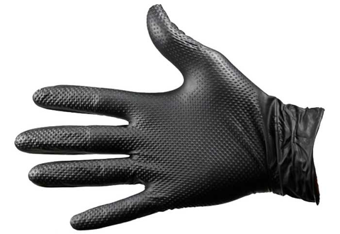 Pro Val Blax Heavy Duty Nitrile Glove Black XL Pkt 50