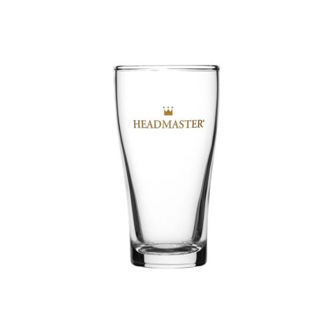 Crown Headmaster Conical Beer Glasses 285ml Ctn of 48