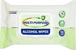 Germisept Multi Purpose Alcohol Wipes Per Pkt/50