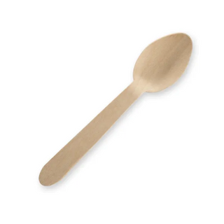 Wooden Tea Spoon 10cm Pkt100