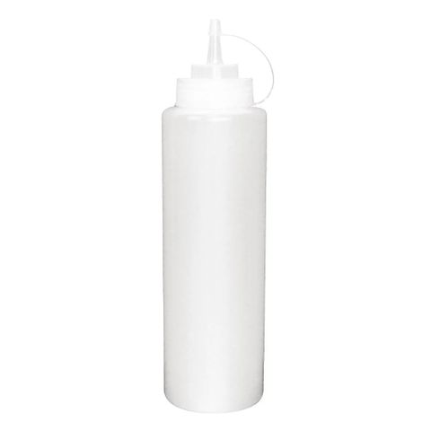 Vogue Clear Squeeze Sauce Bottle 681ml