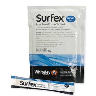 Surfex Low Level Instrument Grade Disinfectant 20 x85g sachet (5Lt)