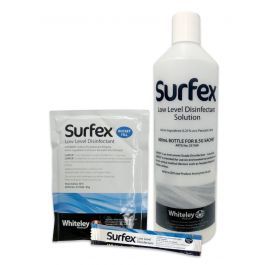 Surfex Low Level Instrument Grade Disinfectant 100x8.5g sachets (500ml)