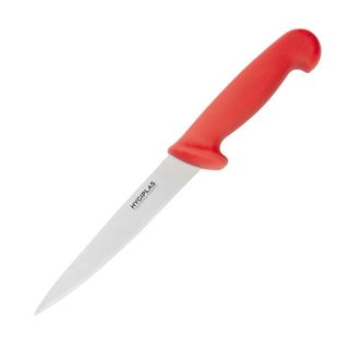 Hygiplas Fillet Knife Red 150mm