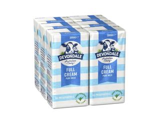 Devondale Full Cream Milk 200ml Ctn 6