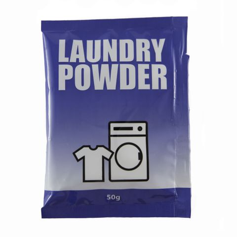 Accom Assist Laundry Powder Sachet Standard 50gm Ctn 250