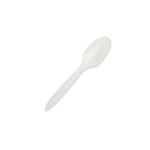 Future Friendly CPLA Teaspoon 125mm White Pk 100