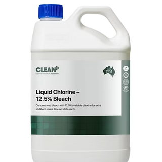 Clean Plus Liquid Chlorine Bleach 12.5% 5Lt
