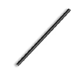 Biopak Cocktail Straw Black Slv 250