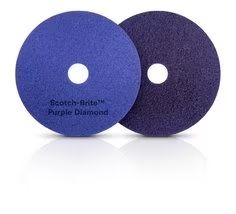 Scotch-Brite Purple Diamond Floor Pad Ctn 5
