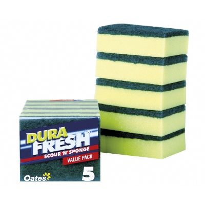 Durafresh Scour n Sponge 5 Pack