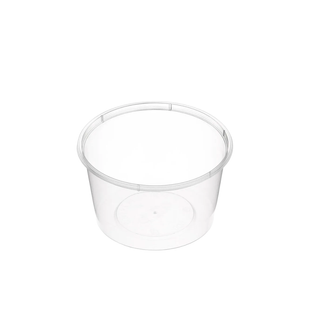 Genfac Container Round 500ml Slv 50