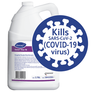 Oxivir Five 16 Hospital Grade Disinfectant/ Cleaner 3.78L
