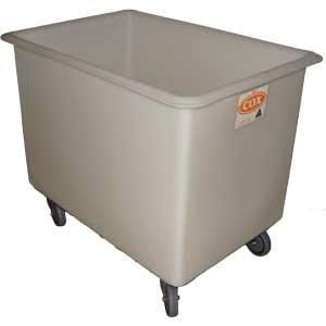 Straight-Sided Mobile Tub Trolley 350 Litre Natural