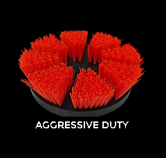 Motor Scrubber Scrub Brush Aggressive Orange