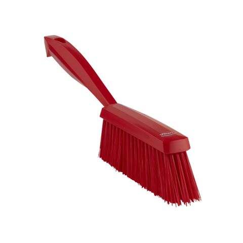 Vikan Bannister Brush Medium Bristle Red 330mm