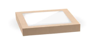 Biopak Window Lid Catering Tray Small Ctn 100