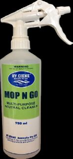 Hy Giene Mop n Go 750ml Bottle Empty Inc Trigger