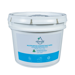 CleanLife Multipurpose Disinfectant Wipes Tub 400