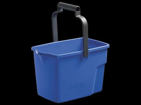 Bucket Rectangle General Purpose Blue 9Lt MS-009