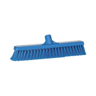 Vikan Floor Broom Blue Soft Bristle 435 mm