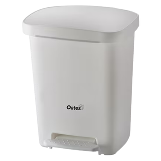 Oates Pedal Bin 30L White