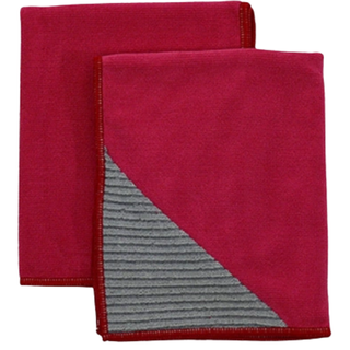 Interclean Microfibe Antibacterial Cloth Red Pkt 10