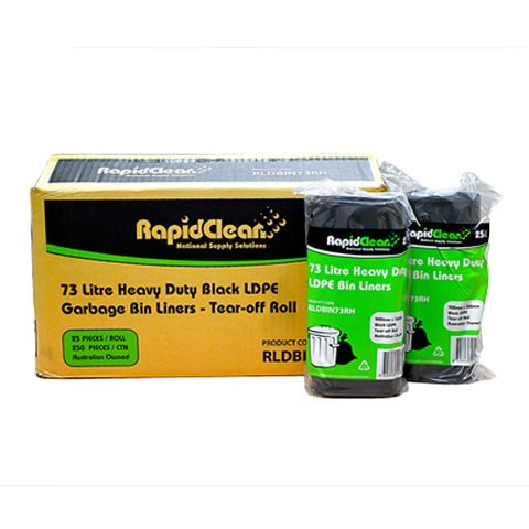 Garbage Bag Heavy Duty 73Lt Roll 25