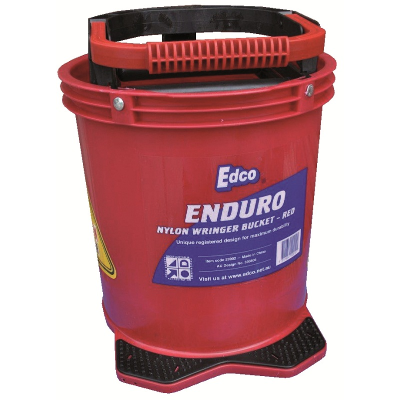 Edco Enduro Nylon Wringer Bucket - Red