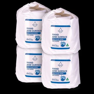 Cleanlife Gym Wipes Refill Ctn 4 x 1000 Sht