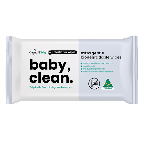 CleanLife Baby Wipes Ctn 12x120