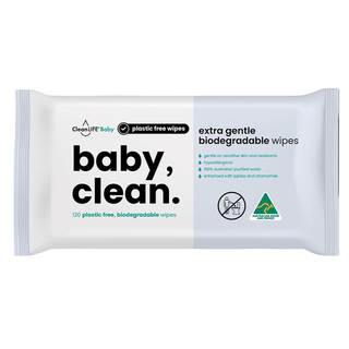 CleanLife Baby Wipes Ctn 12x120