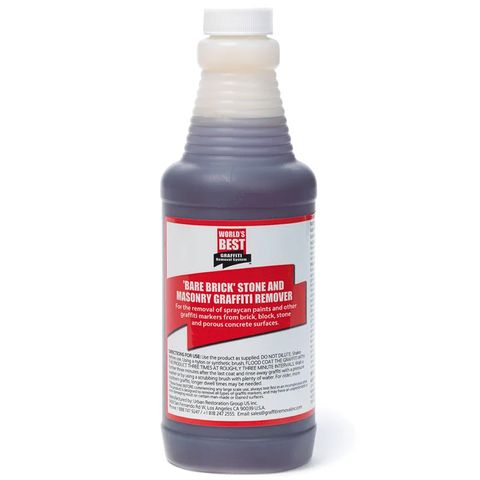 Bare Brick, Stone & Masonry Graffiti Remover 1Lt